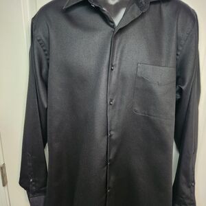 Geoffrey Beene Classic Black Dress Shirt